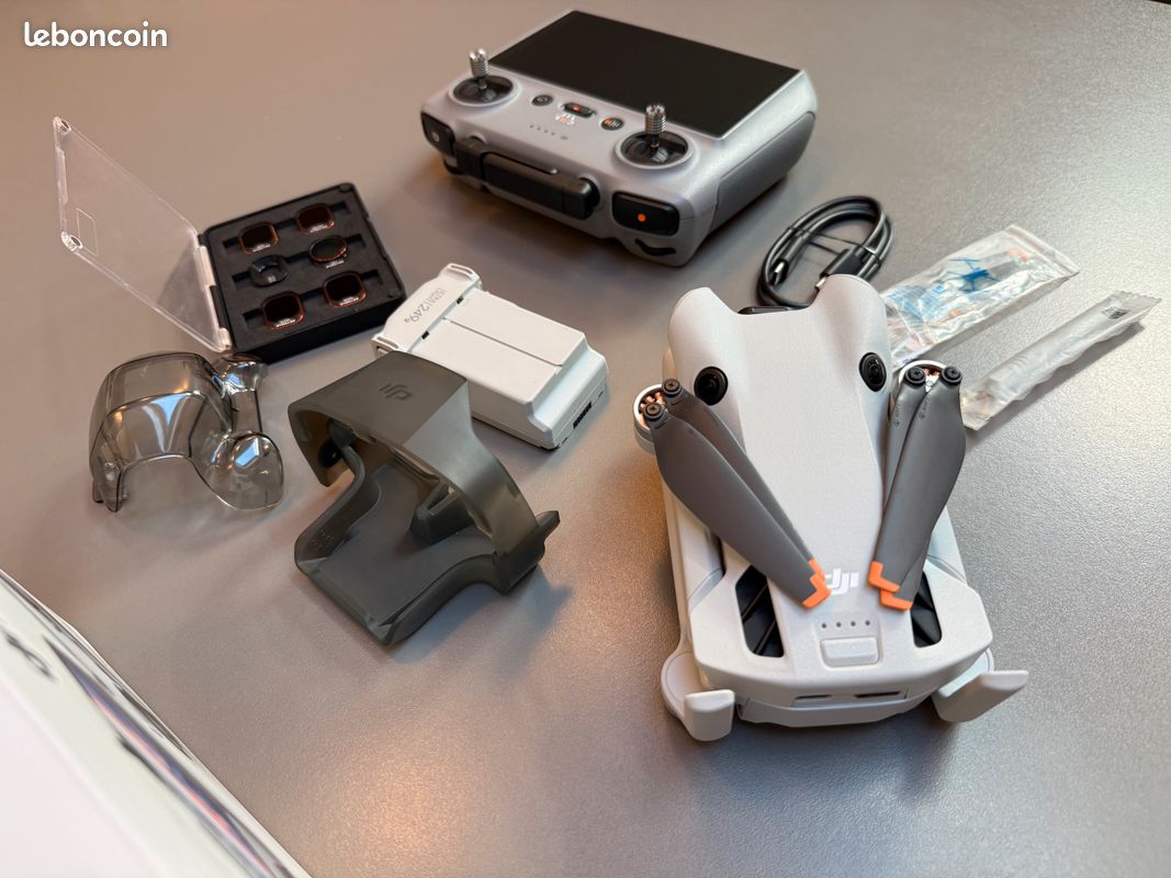DJI Mini 4 Pro avec la radiocommande RC-N2 (édition limitée, catégorie labellisée C1) (image 3)