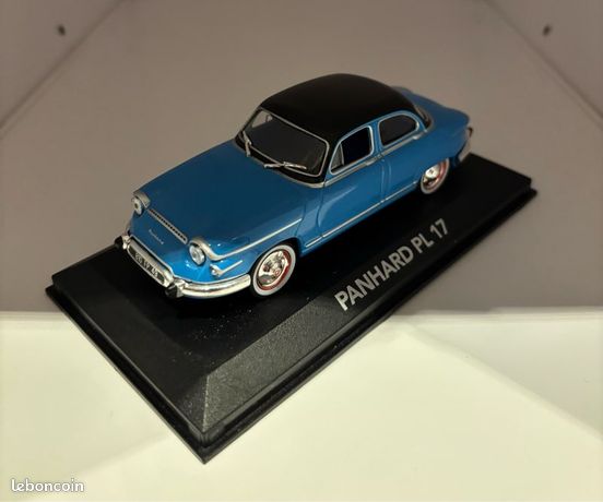 Miniature Ancienne Panhard PL 17 Depreux échelle 1/43 - Bon état - Modèle Collection G4
