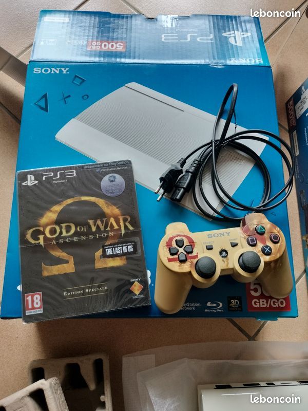 Console Playstation 3 500gb God Of War Edition Completo - Escorrega o Preço