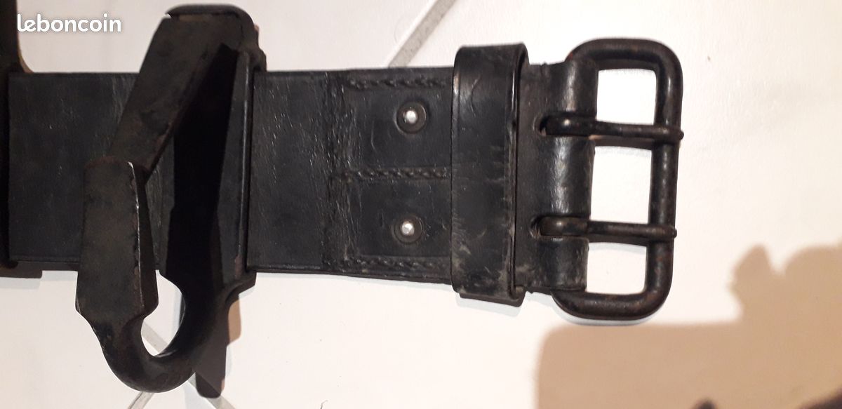 Ceinturon ancien cuir (image 4)