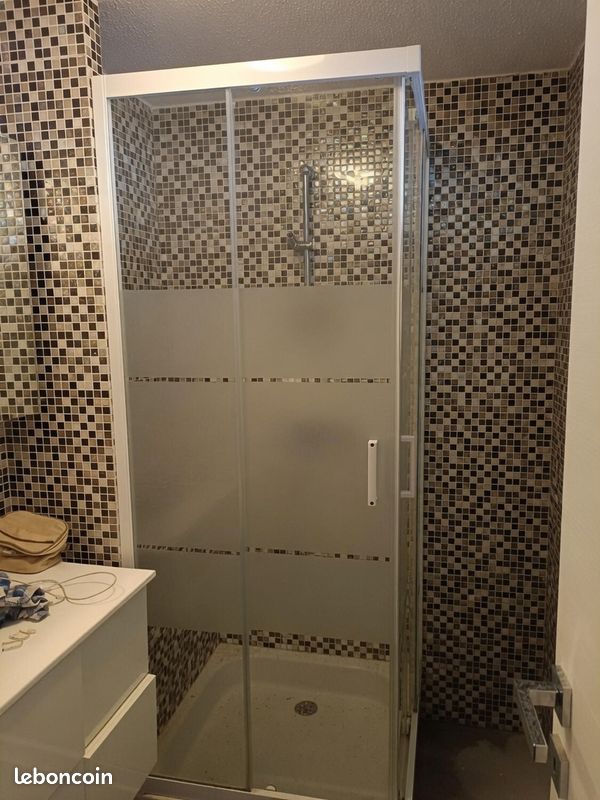 Portes de douche pour bac de 80 (image 1)