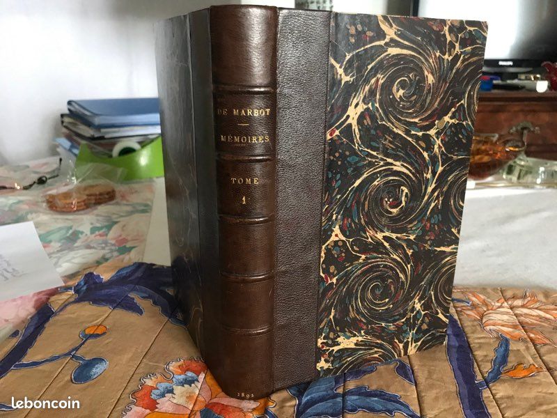 Tome 1 « Mémoires du Général Baron de Marbot » Plon 1892 (image 2)