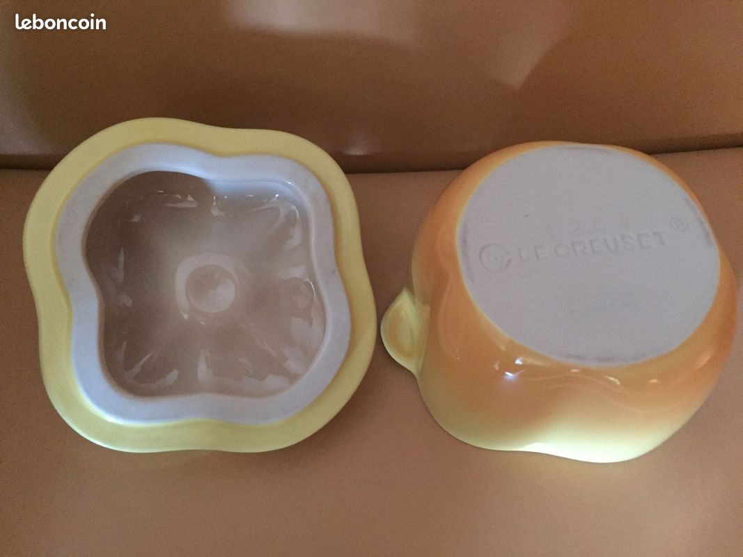 Mini Cocotte Le Creuset Poivron Jaune En Céramique émaillée | Plat à Four Individuel