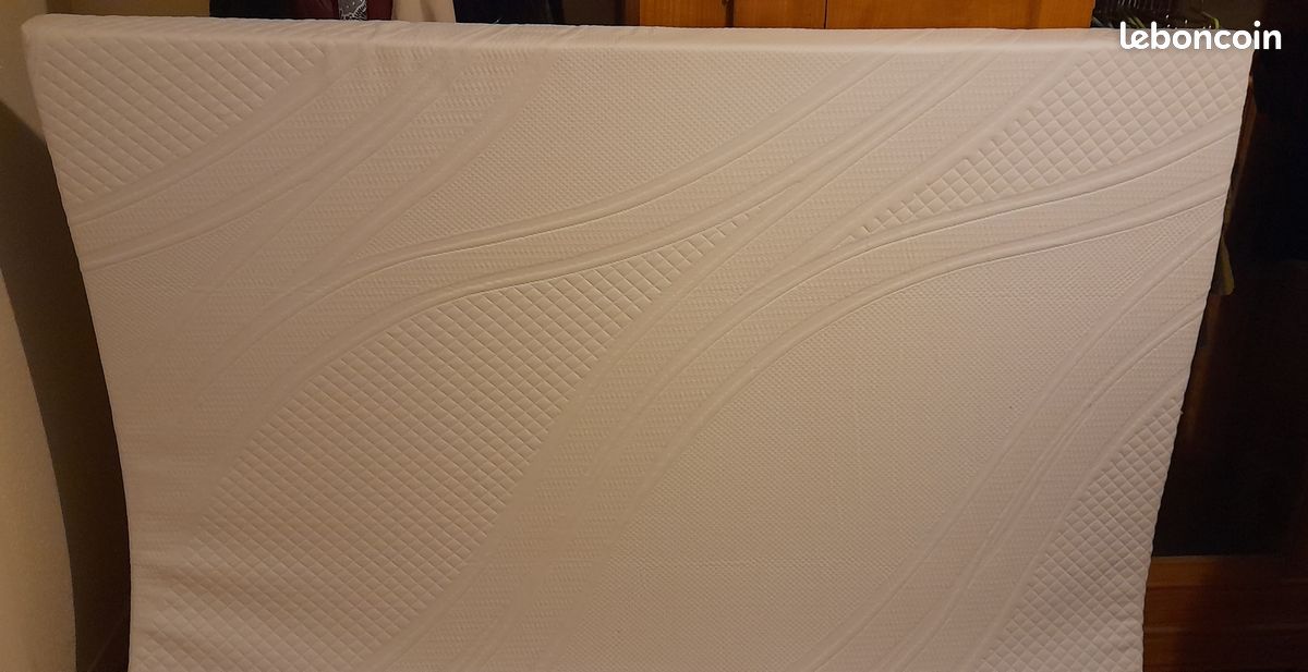 Matelas (surmatelas) mousse Novilla 140 cm x 190 cm x 7,5 cm (image 1)