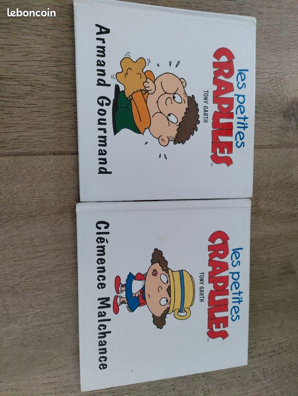 Lot de 2 livres les petites crapules (image 1)