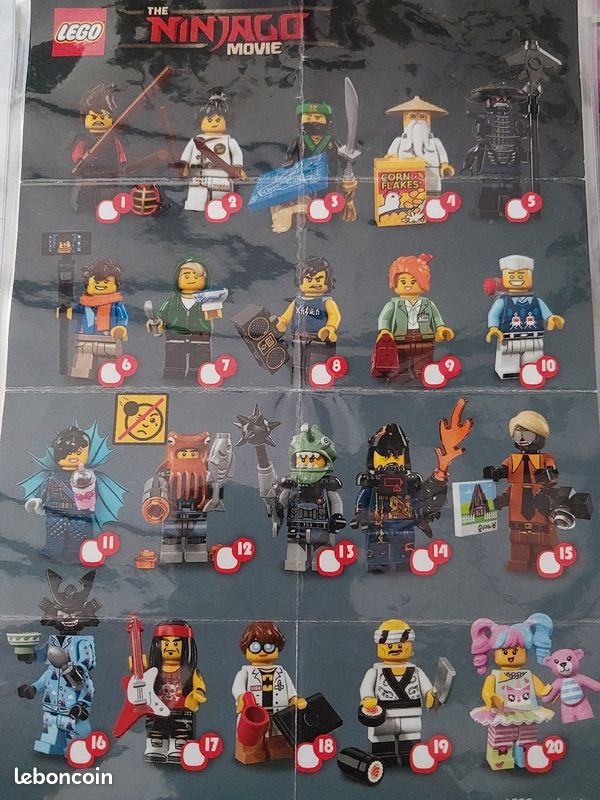 Lego minifig ninjago movie (image 2)