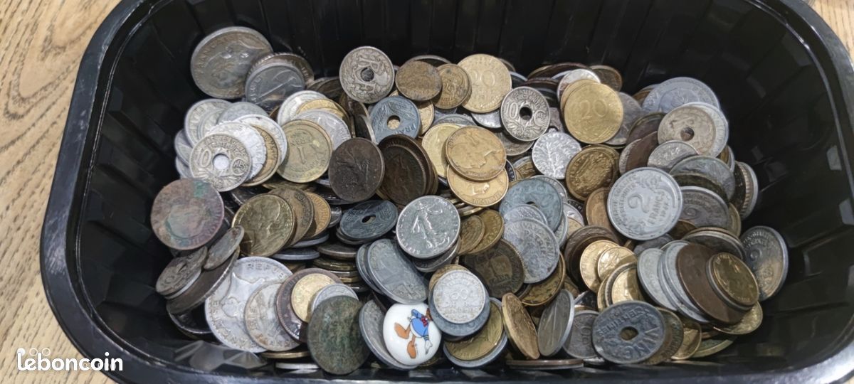 Gros lot de pièces monnaies françaises (image 3)