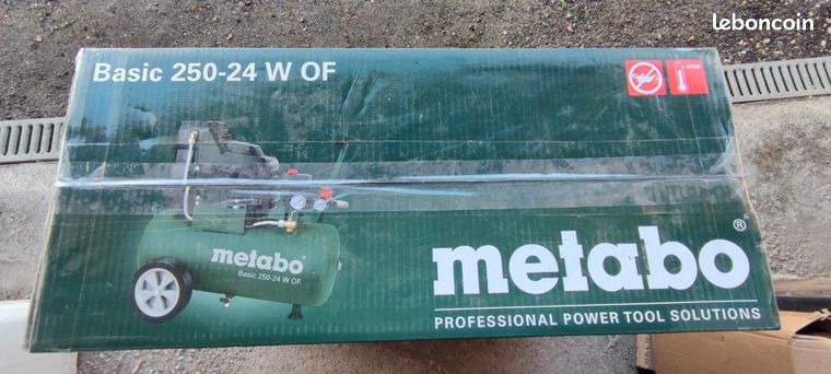 METABO - Basic 250-50 W OF Compresseur Pneumatique 1500W - 8