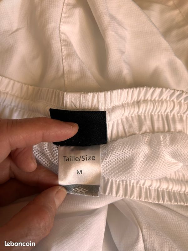 Pantalon blanc UMBRO M (image 6)