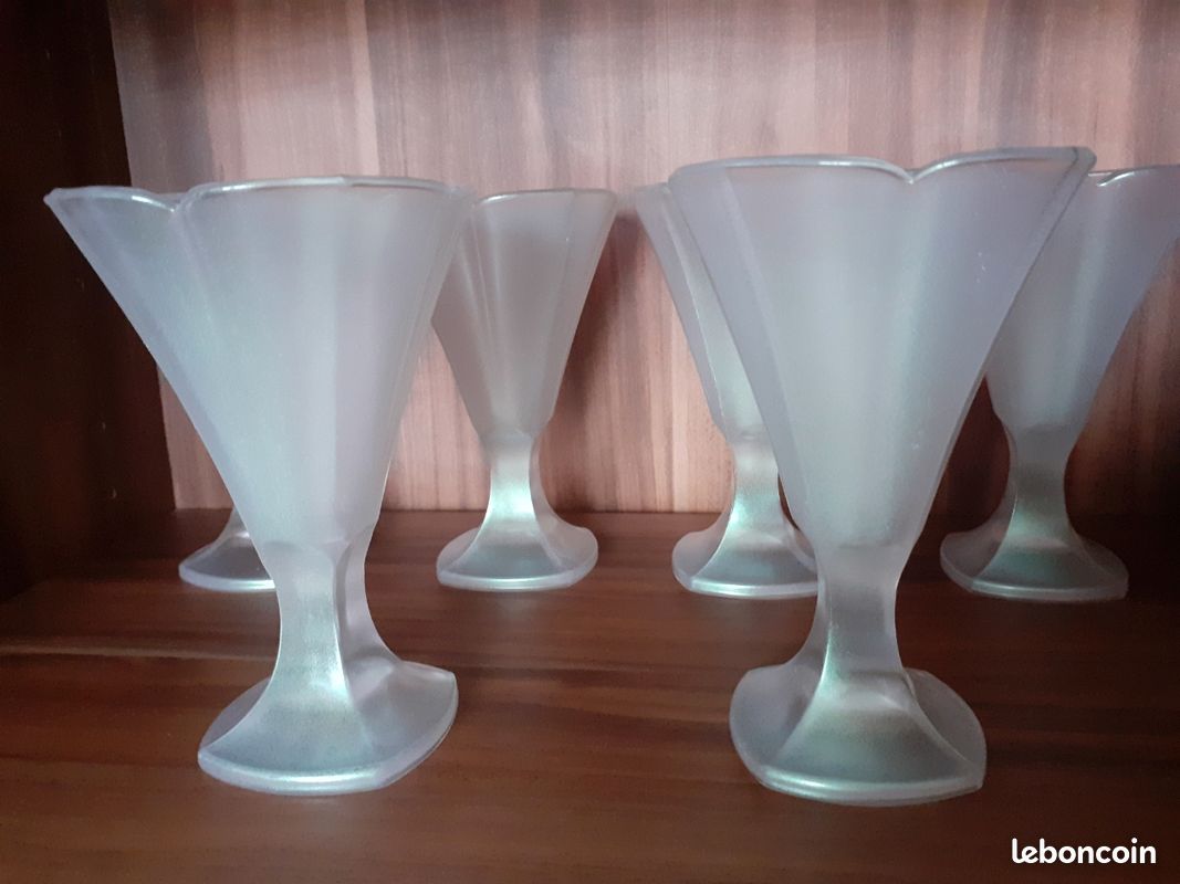 Lot de 6 Coupes à glace (image 1)