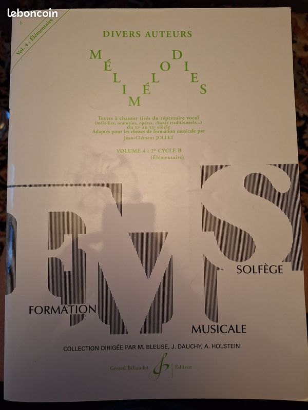 Méli mélodies volume 4 Cycle B (image 1)