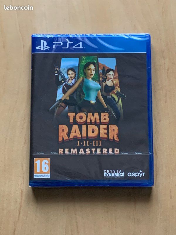 Fourreau personnalisé Tomb Raider 1-2-3 Remastered