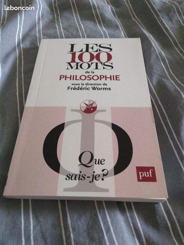 Les 100 mots de la philosophie - Frédéric Worms (Mu22) (image 1)