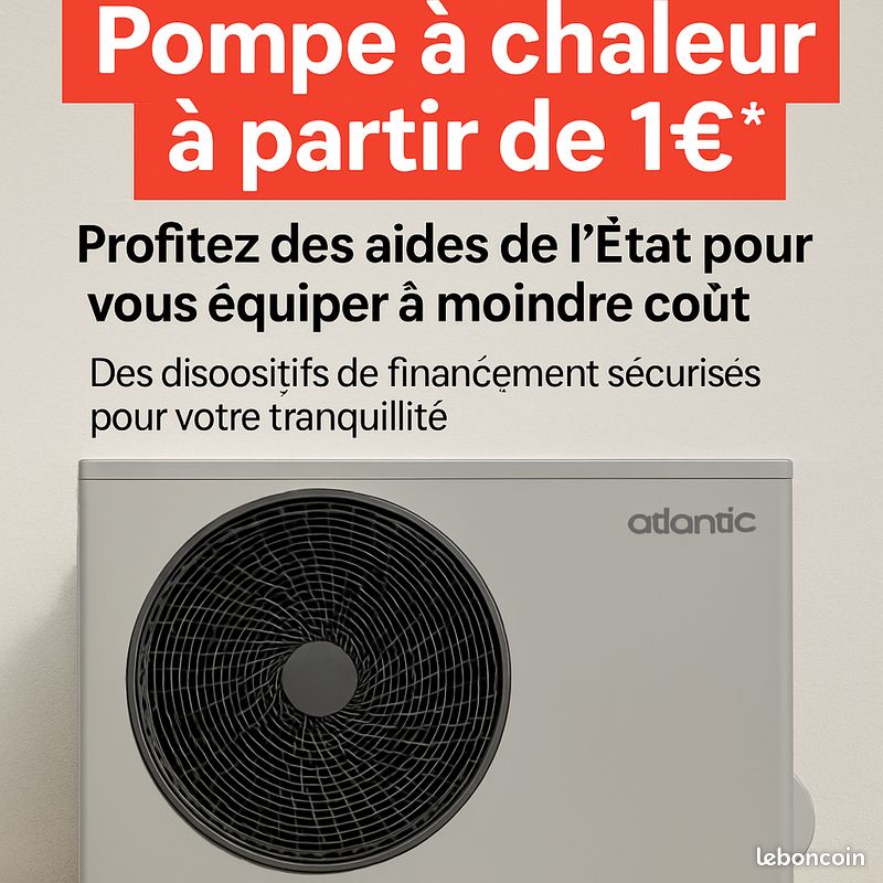 Pompe à chaleur air-eau haute température (image 1)