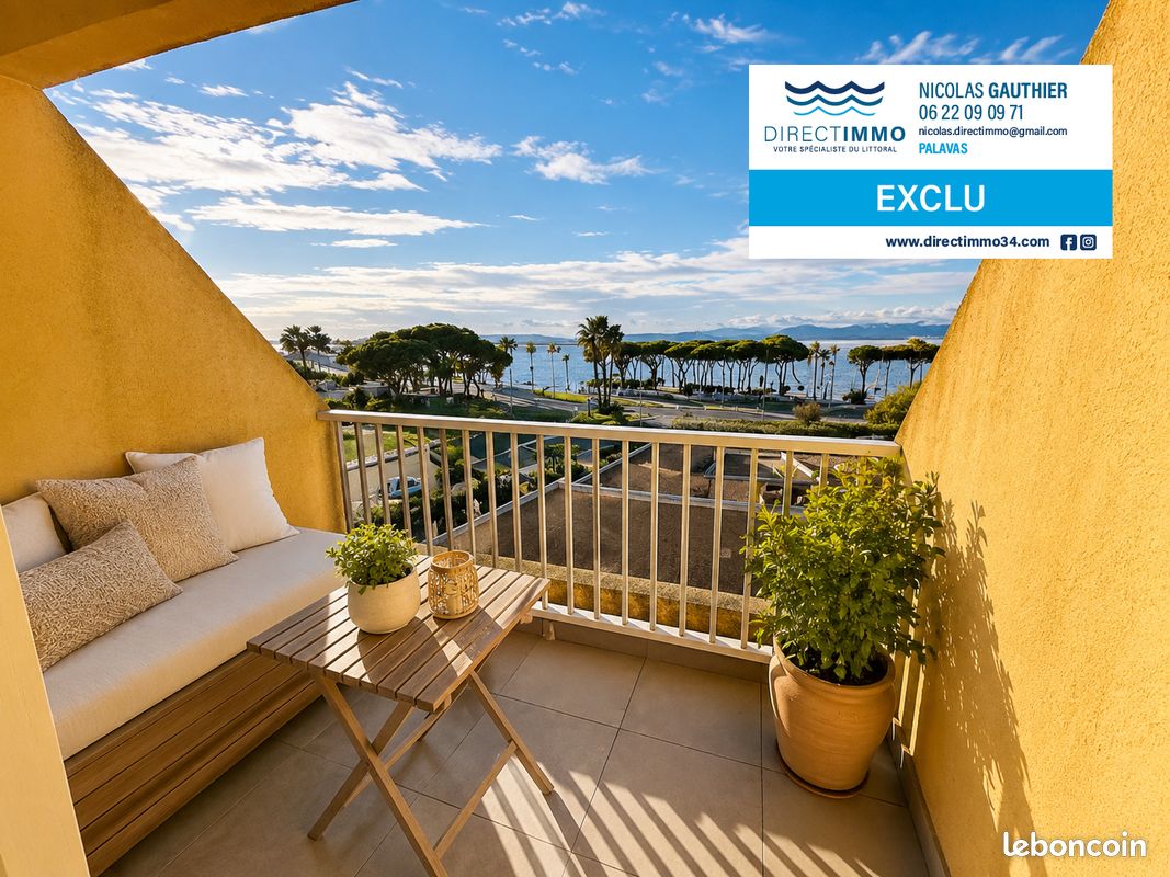 Appartement 1 pièce 25 m² · à Palavas-les-Flots · 25 m² · 119 900 €