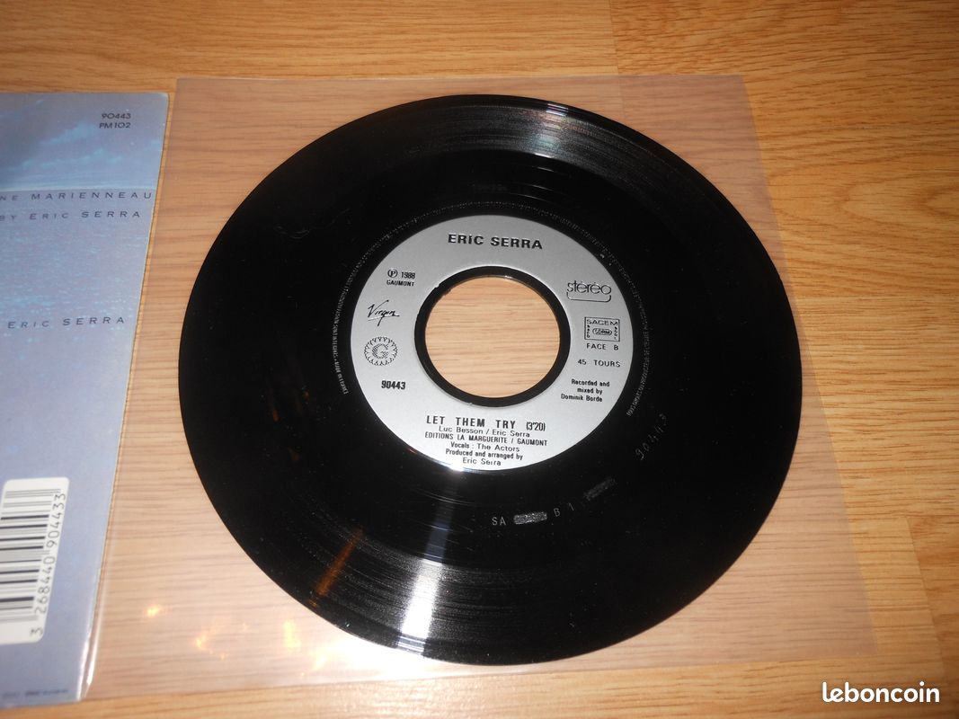 Metalder - Disque 45Tours - Bande Originale du feuilleton Tv - AB Kid 1990