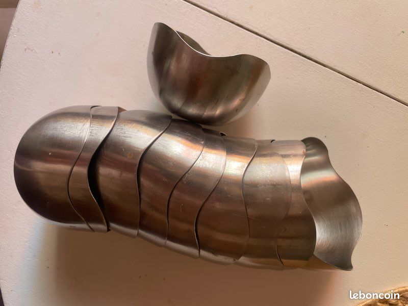 Lot 10 coupelles inox (image 1)