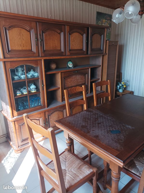 Vend meuble rangement table et chaises (image 2)