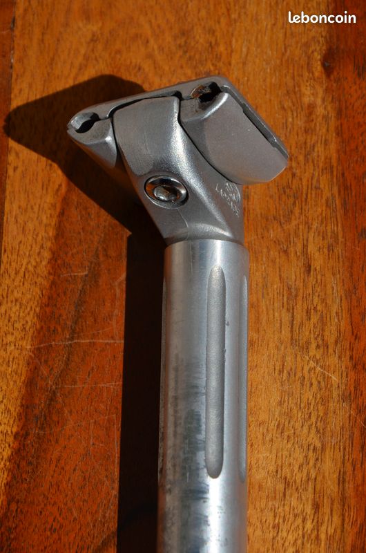 Tige De Selle SR Laprade Vintage 27,2 Mm - Alliage Argent - Japon 1983 L-83