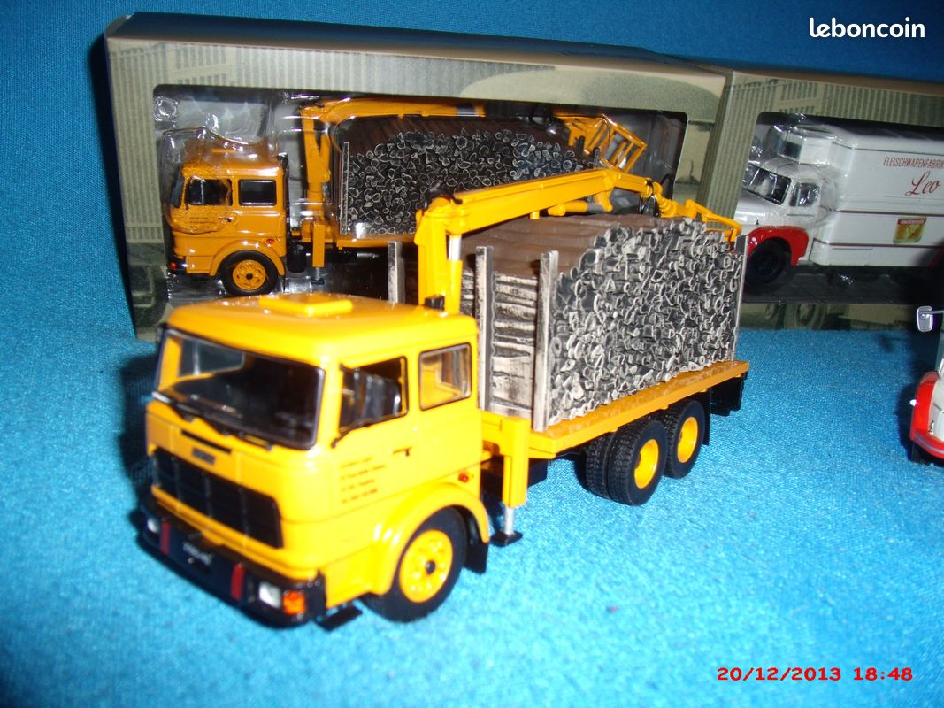 C97 FIAT 190 H Camion Transport de bois - Fardier 1/43 neuf boite (image 2)