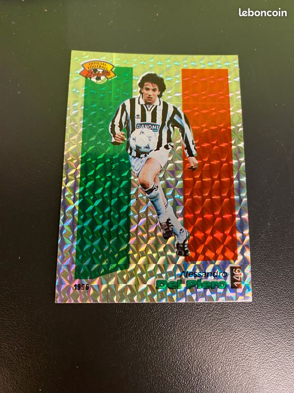 Unopened Juventus Card 1994/95 Soccer Serie A Baggio Del Piero
