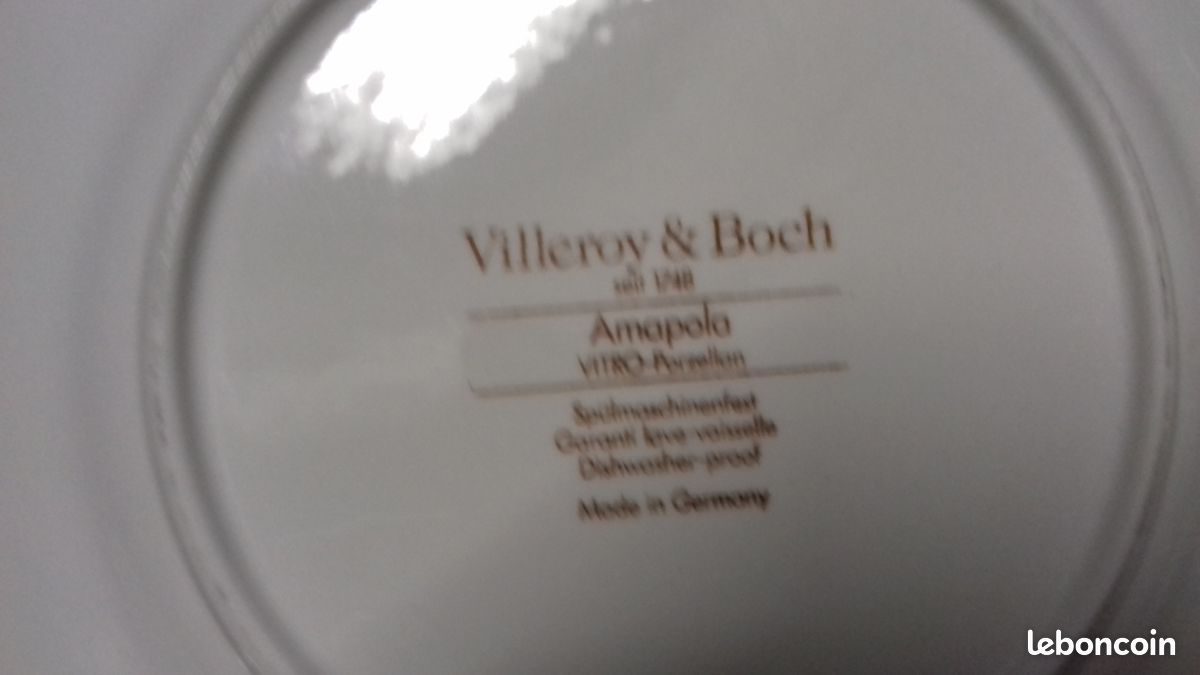 Service à vaisselle ''Villeroy & Boch'' (image 2)