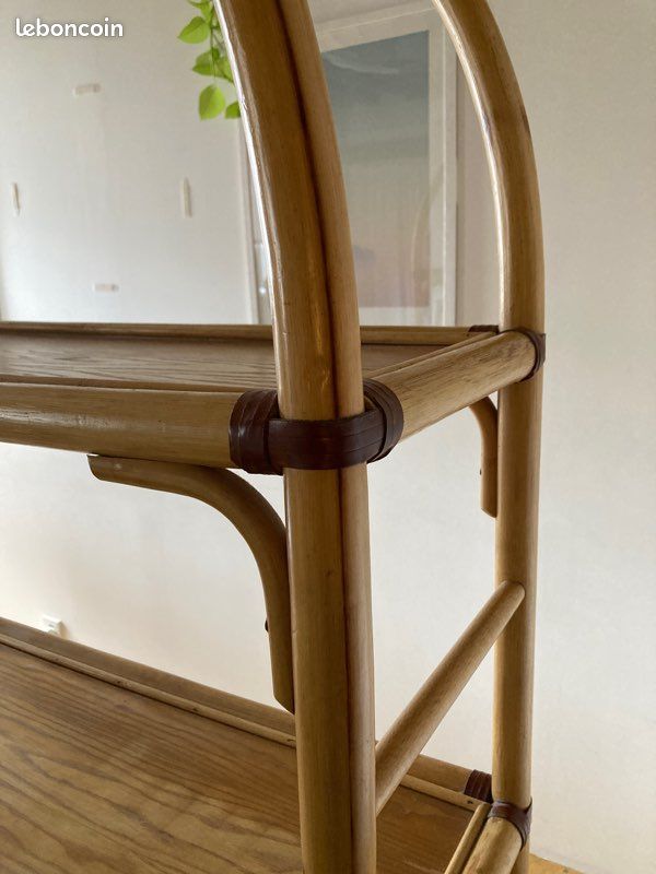 Étagère en bambou vintage (image 3)