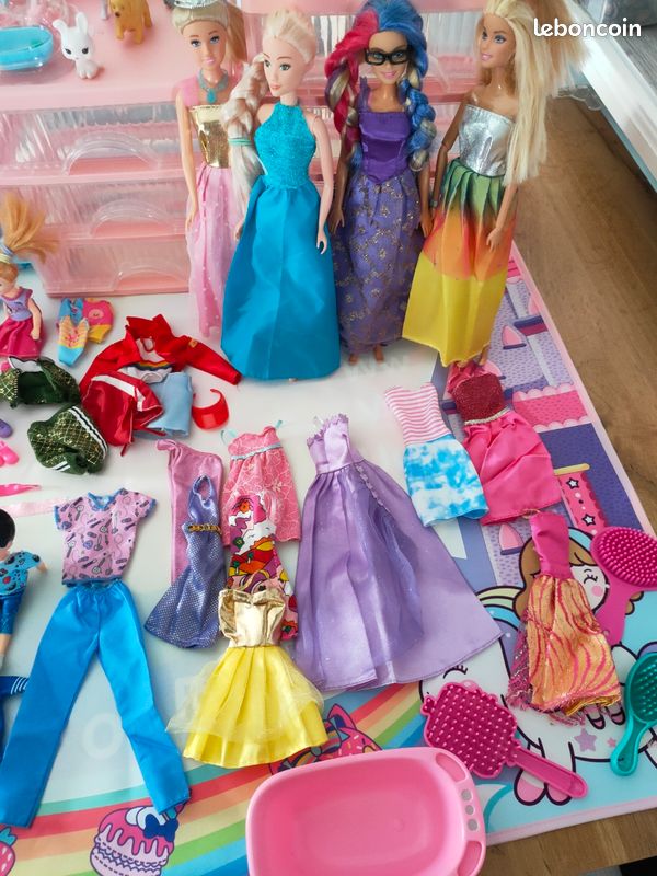 ✨ Lot Barbie de Rêve - Énorme Collection avec Accessoires ✨ (image 5)