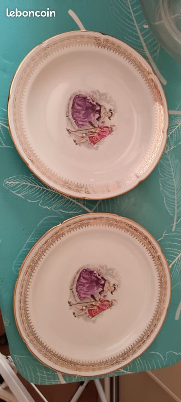Service porcelaine de limoges "Fragonard" (image 2)