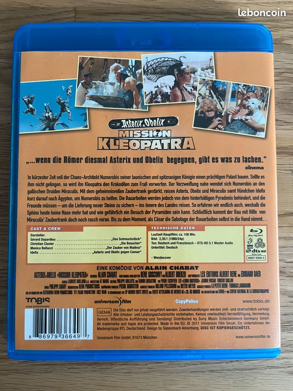 Mission Cléopatre Blu-ray (image 2)
