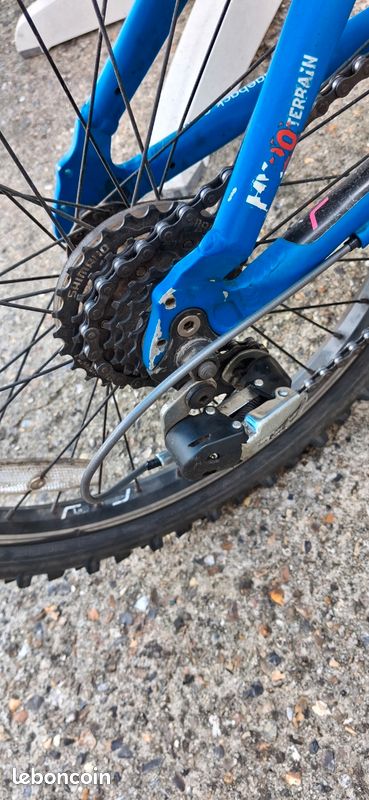 Vélo VTT enfant 20 pouces bleu (image 10)