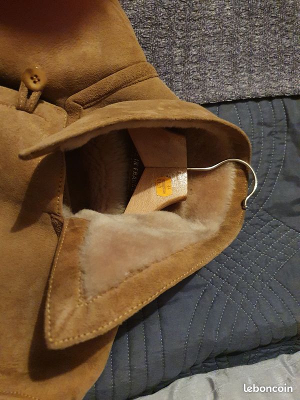 Très élégant Manteau homme en peau lainée (image 6)