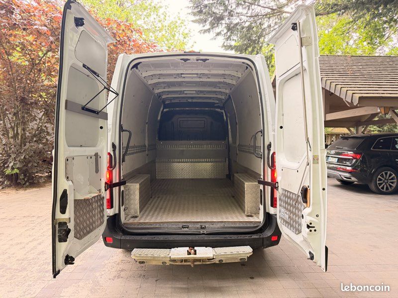 Renault master fgn trac f3500 l3h2 blue dci 135 confort - 14 991 ht - tva récupérable - sort de revision (image 8)
