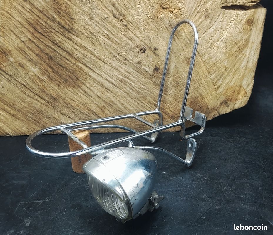 Porte-bagages Tubes Acier 650B Randonneur Vintage Années 40, Style Herse / Goéland