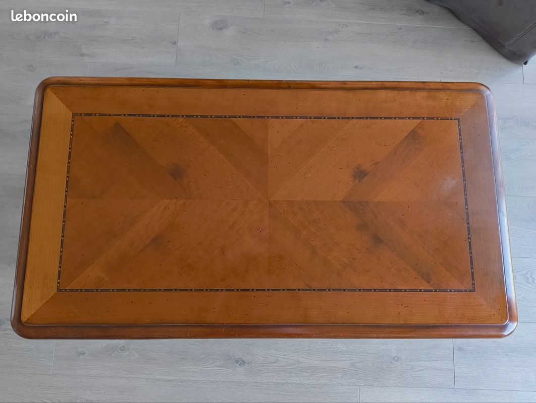 Table salon merisier (image 1)
