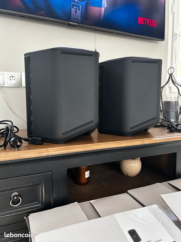 Enceintes Bose S1 Pro+ État neuf, sous garantie, ne correspond pas à