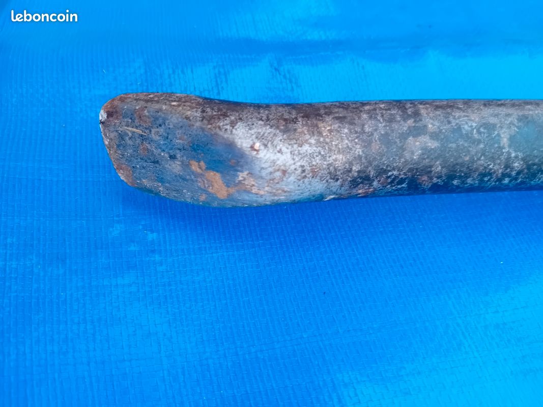 Barre à mine professionnelle en acier forgé - 1,40 m (image 2)