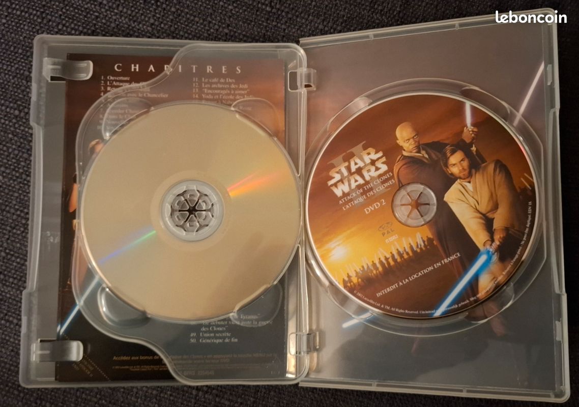 DVD Star Wars 2 L'attaque des clones (image 4)