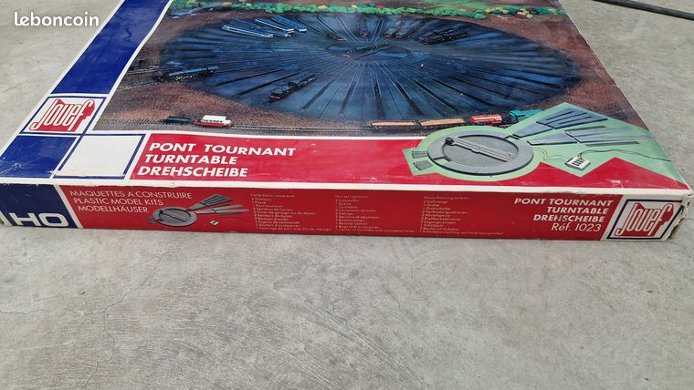 Maquette Jouef 1025 – Rotonde Ferroviaire à Monter, Neuve Sous Blister