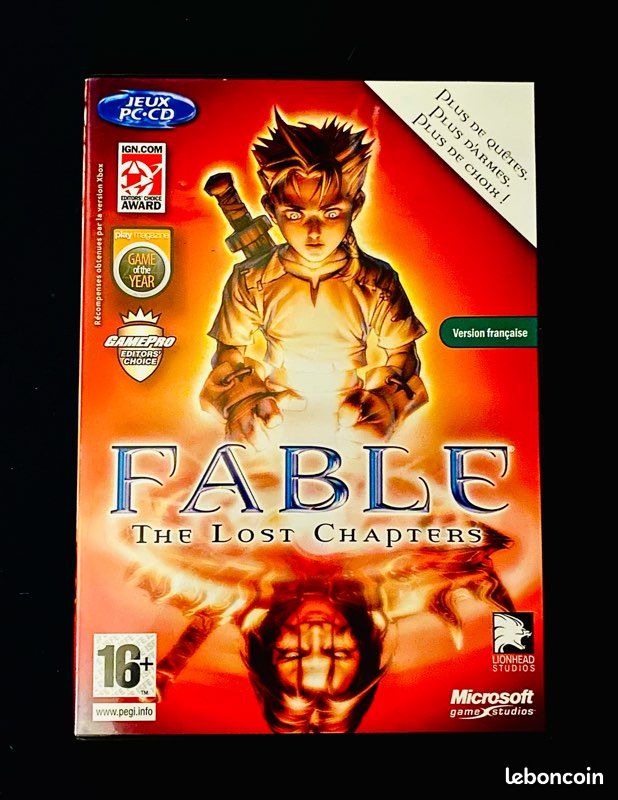Fable the lost chapters - PC - Jeu Occasion Pas Cher