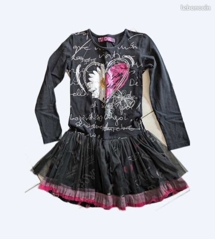 robe fille 9-10 ans -Desigual Kleid für Mädchen 9-10 Jahre (Gebraucht