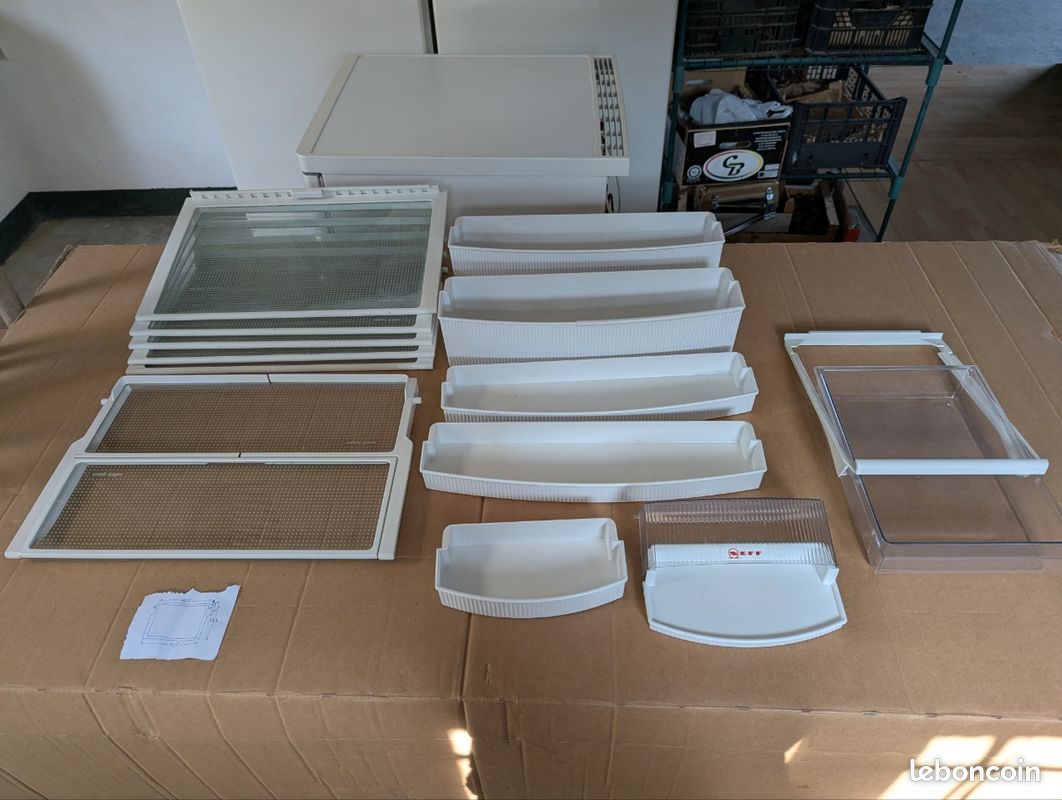 Clayettes bacs tiroirs frigo encastrable MEFF (image 1)