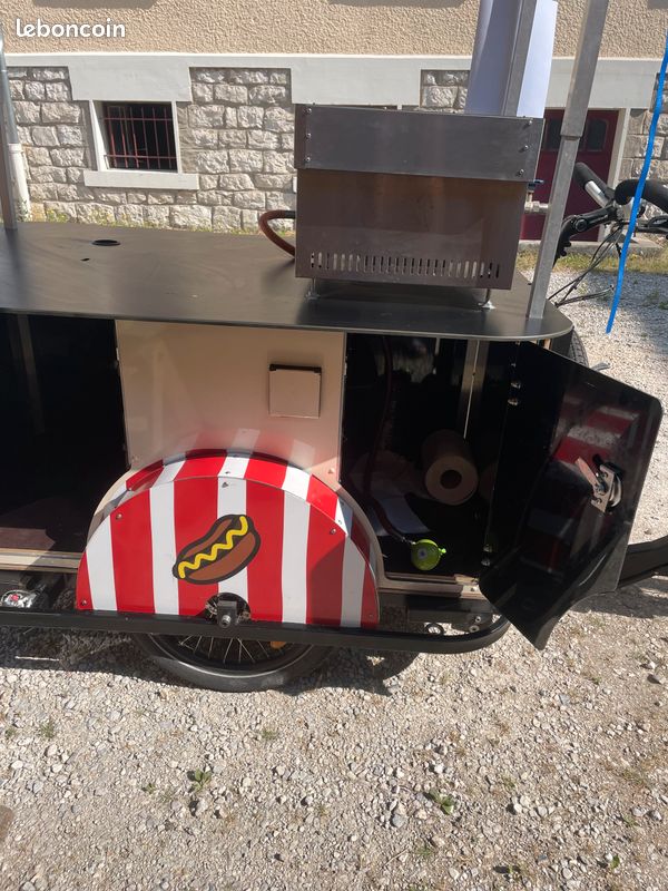 Food Bike Vélo triporteur Électrique Style Amsterdam Made in