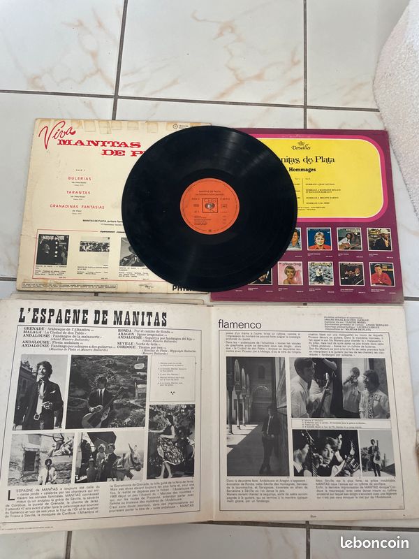Lot 5 vinyles Manitas de Plata (image 4)