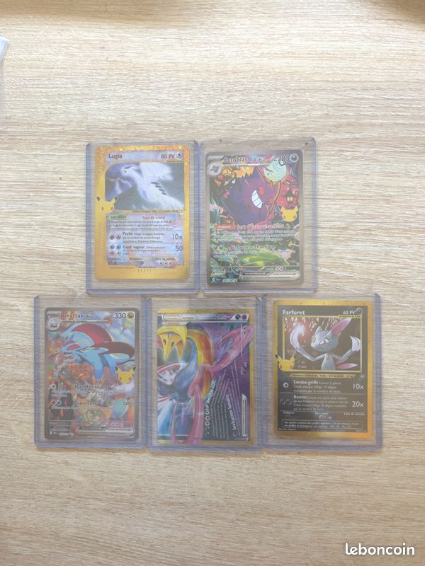 Coffrets Scellés & Cartes Pokémon 30 Ans (Lugia, Ectoplasma) - Vente ou Échange (image 2)