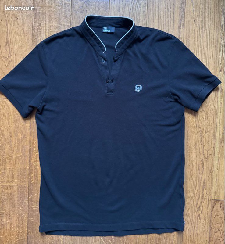 Polo homme The Kooples noir S (image 1)