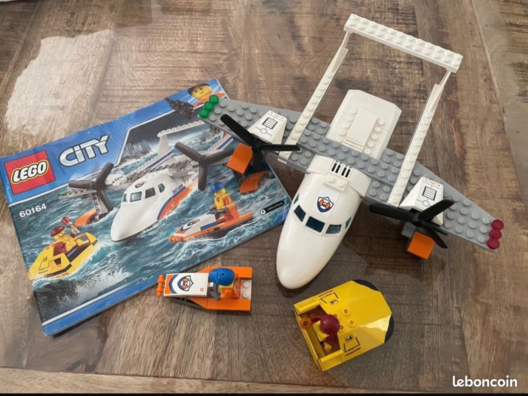 LEGO® city 60164 l'hydravion de secours en mer Valeur (image 1)