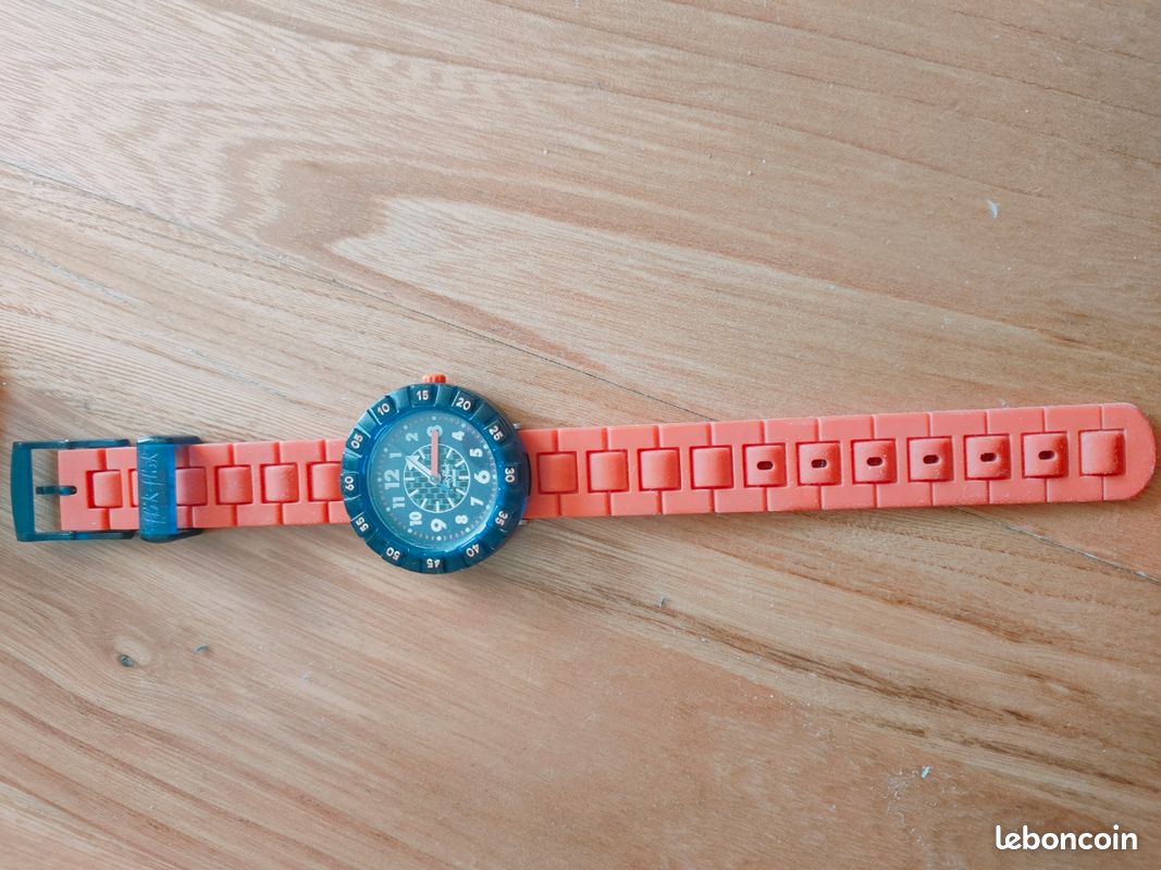Flik Flak Montre Enfant Orange Montre Orange Flik Flak Enfant - Main Image