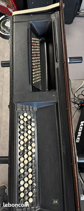 Clavier maitre bouton accordéon +valise (image 1)