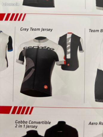 Maillot Cyclisme CERVÉLO Castelli Taille L Lille 59000 Sport